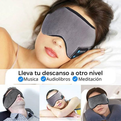 Máscara de Dormir con Música Bluetooth