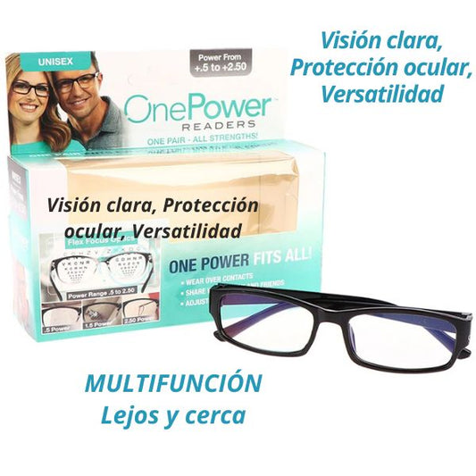 Lentes OnePower® con Ajuste Automático para una Visión Clara y Protección Total