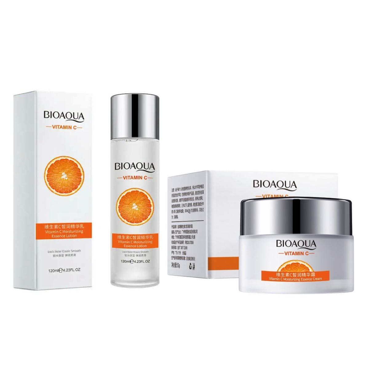 LuminaBrillo: Kit de Cuidado Facial. Serum + Crema Facial Vitamina C